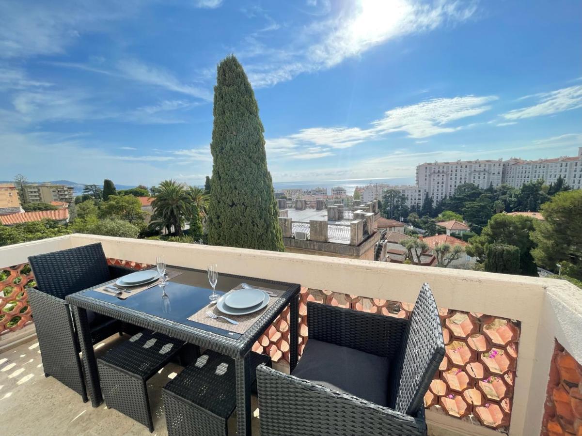 Nice Renting - Cambrai - Luxurious Sea View Terrasse - King Bed - Parking - Ac - Fully Equipped Buitenkant foto