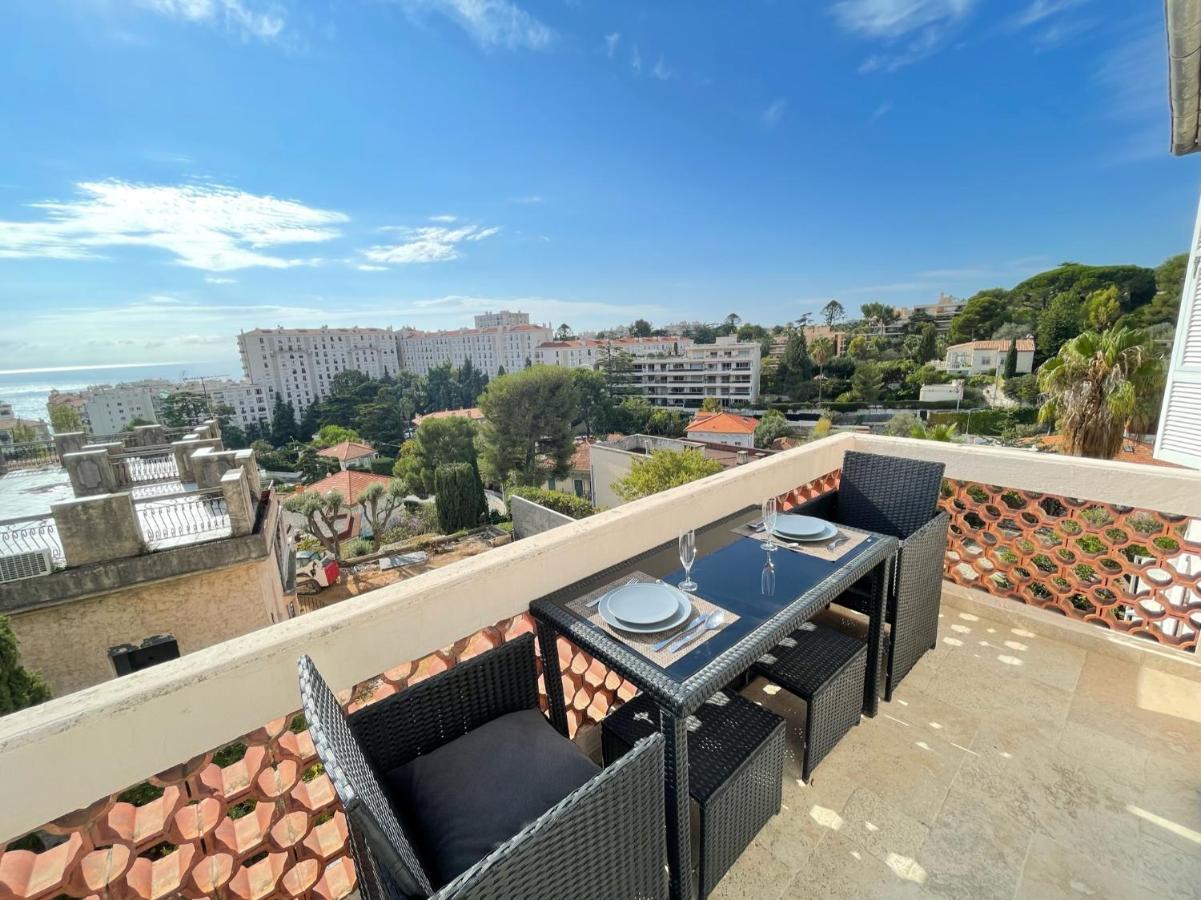 Nice Renting - Cambrai - Luxurious Sea View Terrasse - King Bed - Parking - Ac - Fully Equipped Buitenkant foto