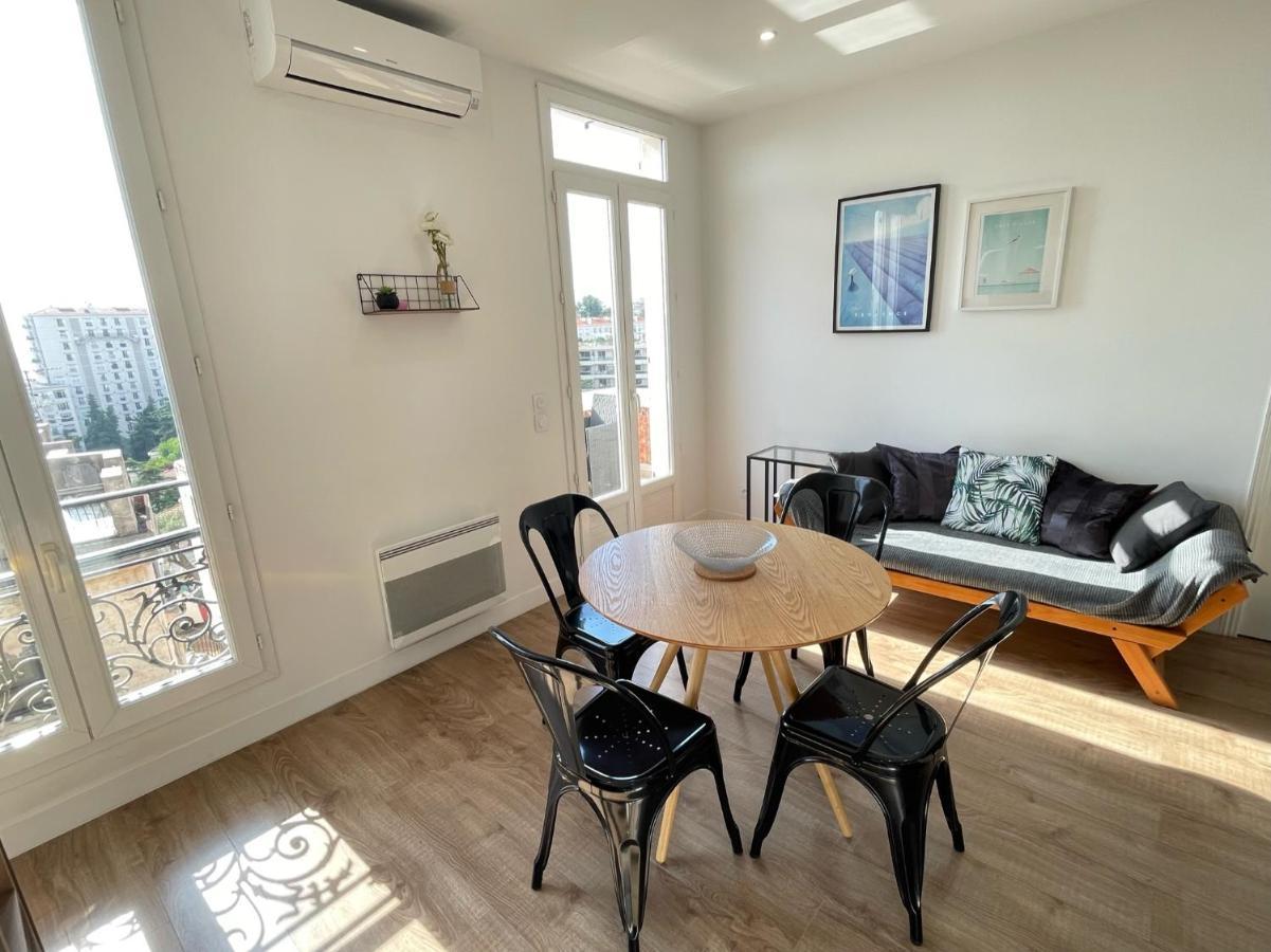 Nice Renting - Cambrai - Luxurious Sea View Terrasse - King Bed - Parking - Ac - Fully Equipped Buitenkant foto